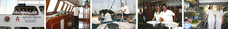 Crew of the Adriatic Queen